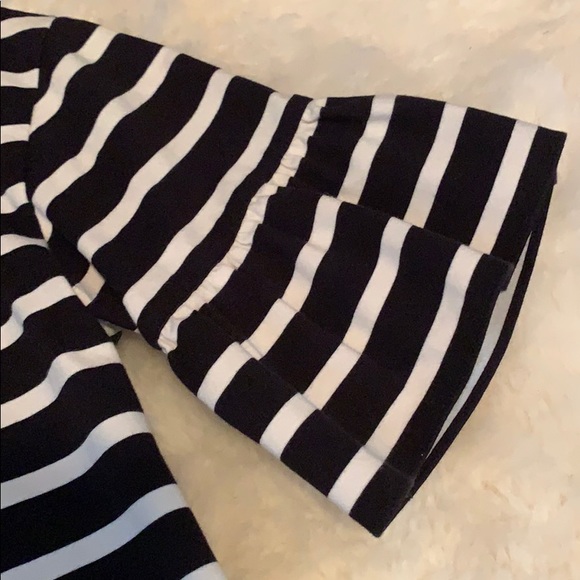 J. Crew black and white stripe dress 🖤🖤 - Picture 6 of 8